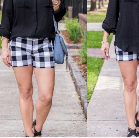 LOFT 1 left Buffalo Gingham Check Shorts NWT! - Picture 11 of 11